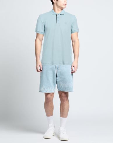 Man Polo shirt Sky blue