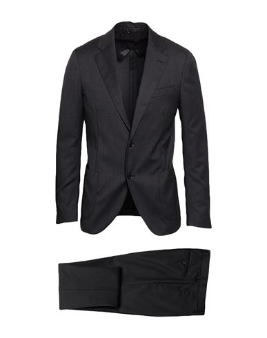 Man Suit Charcoal Size 46 Wool