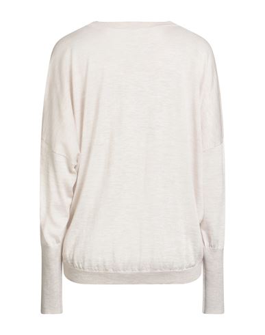 Cashmere Woman Sweater Beige Size L Cashmere, Silk, Ecobrass