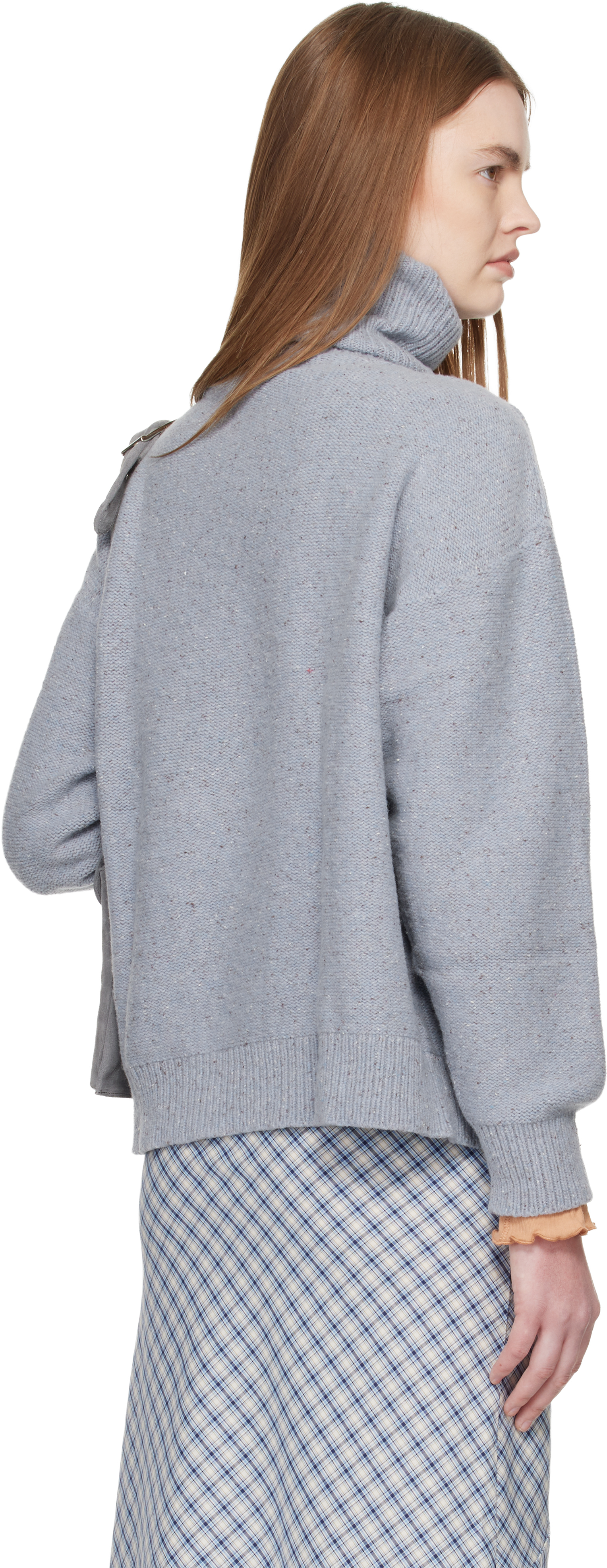 Blue Mea Turtleneck