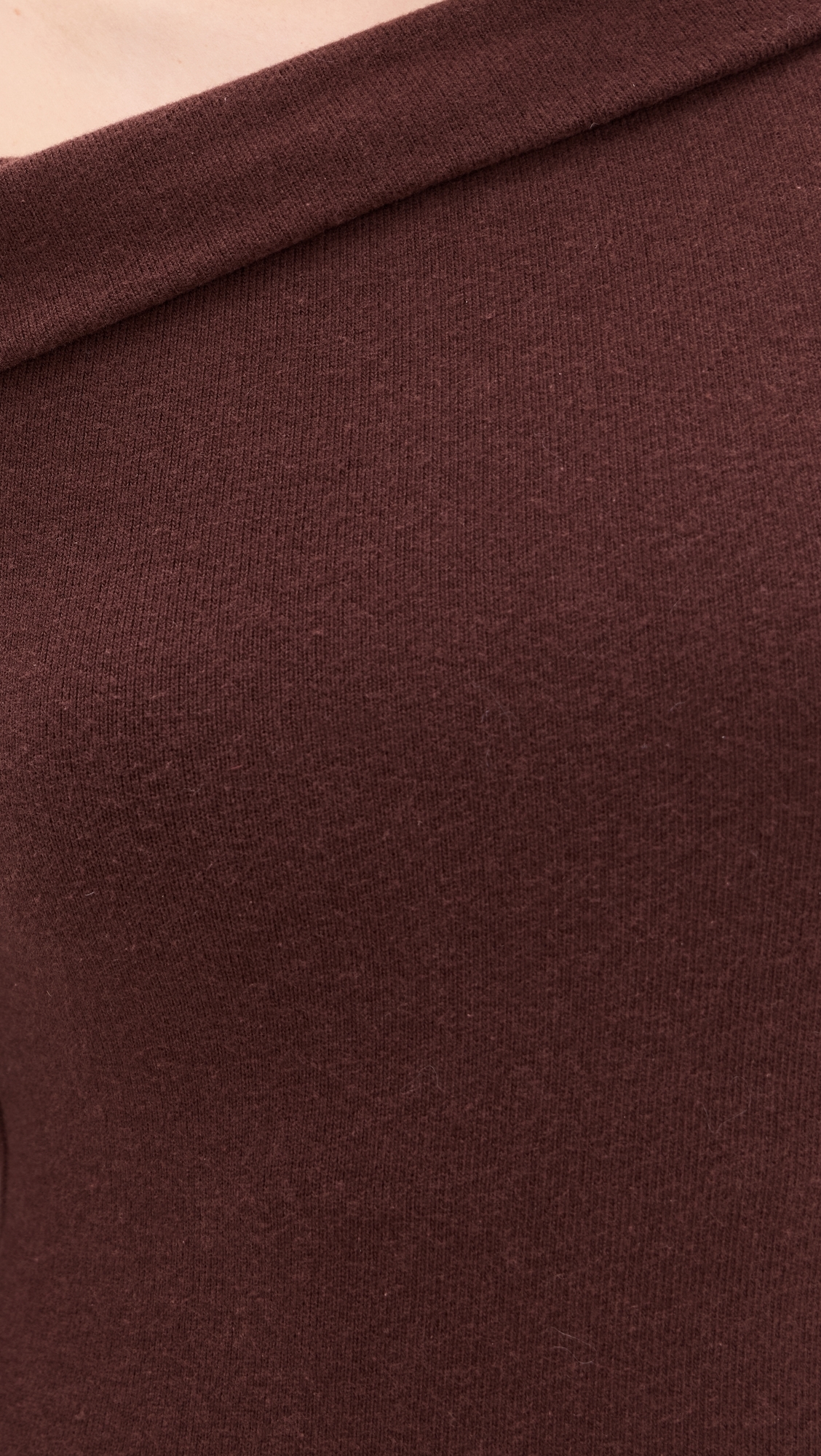 Elio Knit Top Mahogany