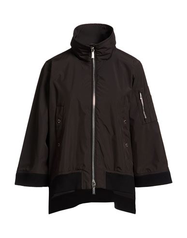 Woman Jacket Black Size 6 Polyester, Cotton