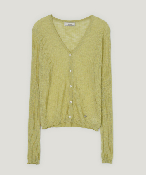 Poltin Sheer Long Sleeve Cardigan