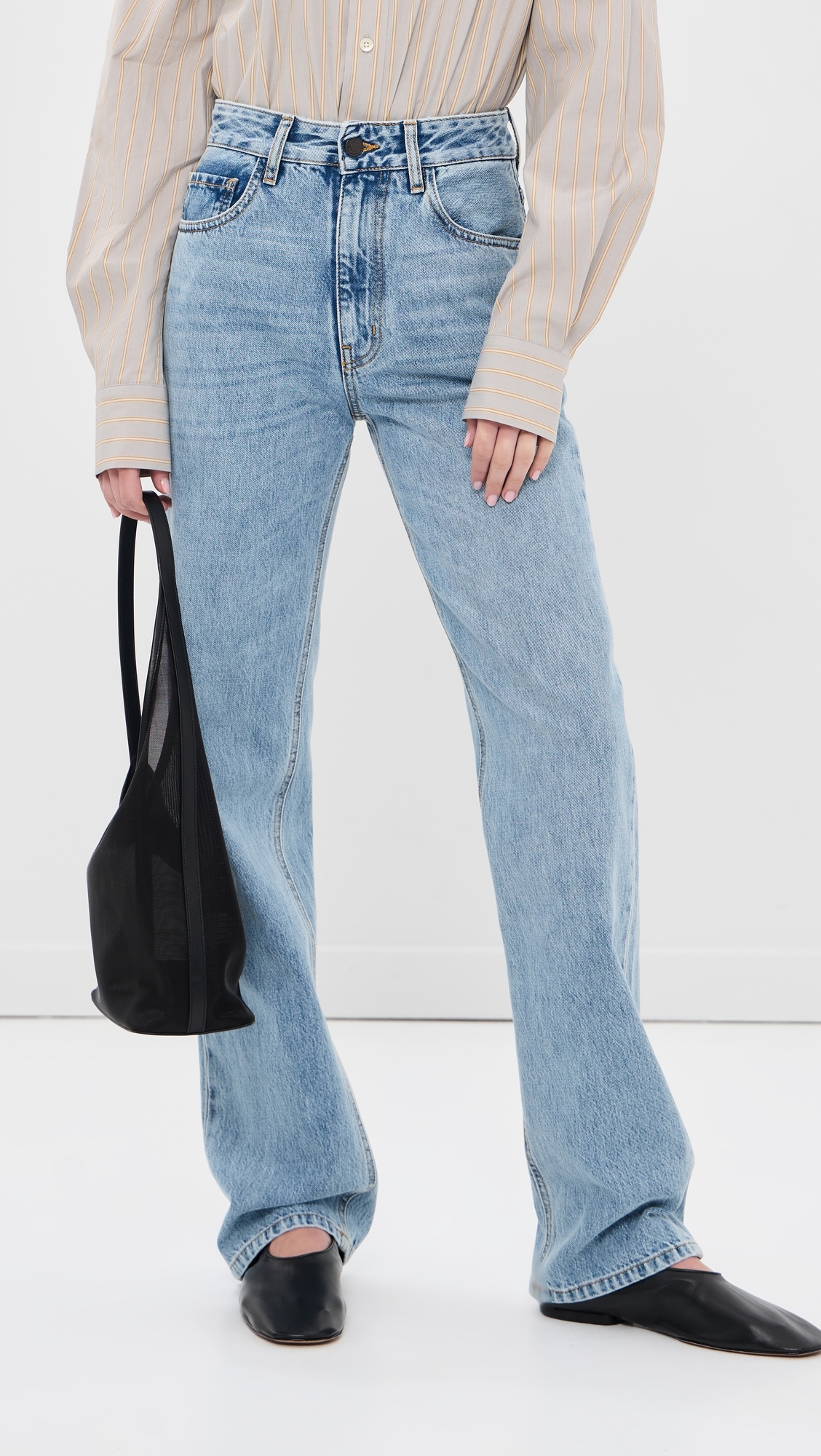 Farah Classic Bootcut Jeans Vintage Light Blue