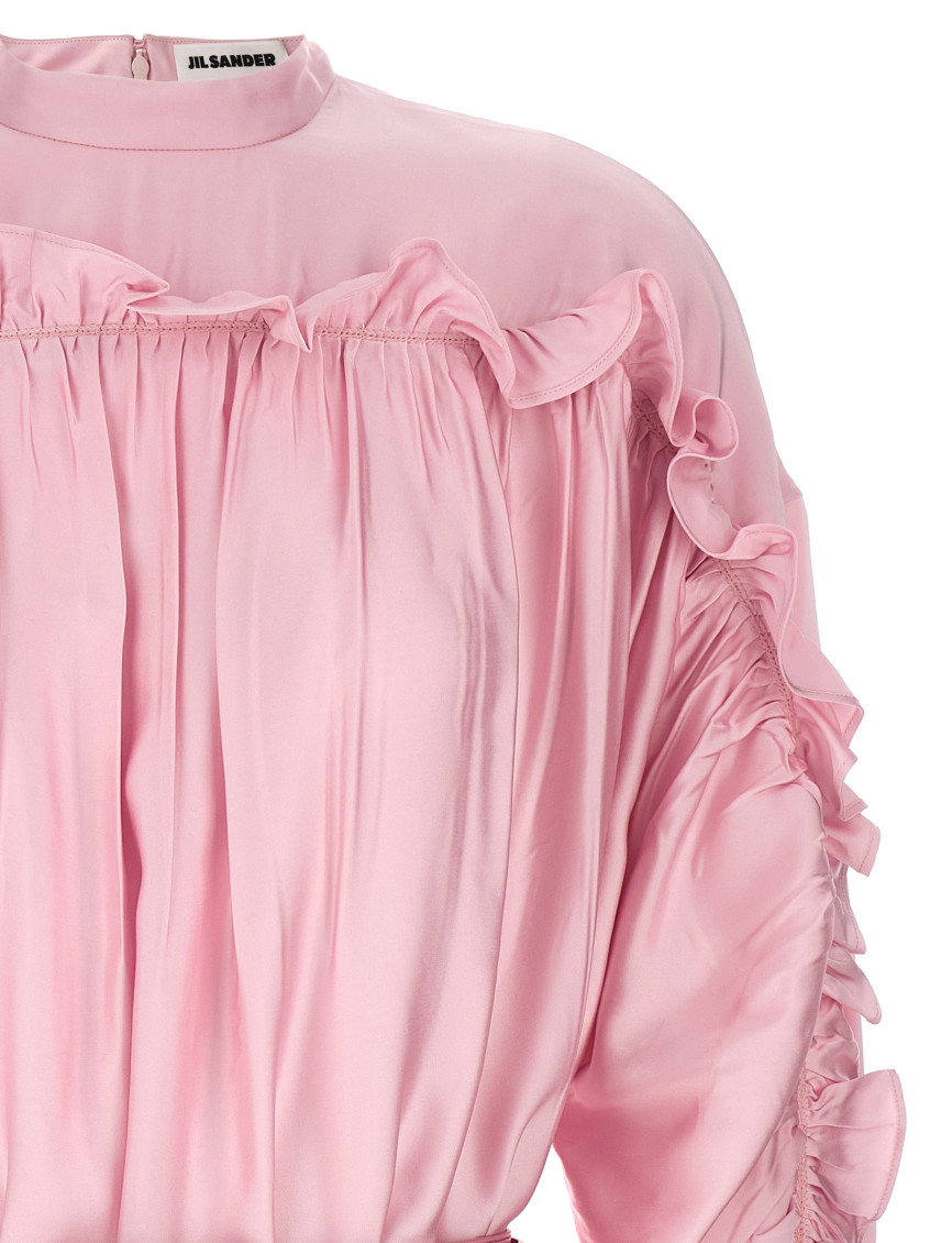 Pink Viscose Dress