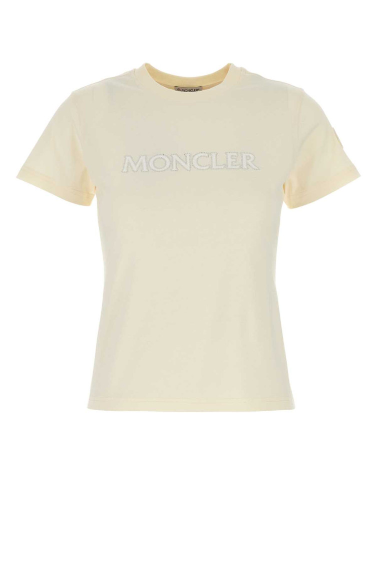 Logo White Cotton T-shirt