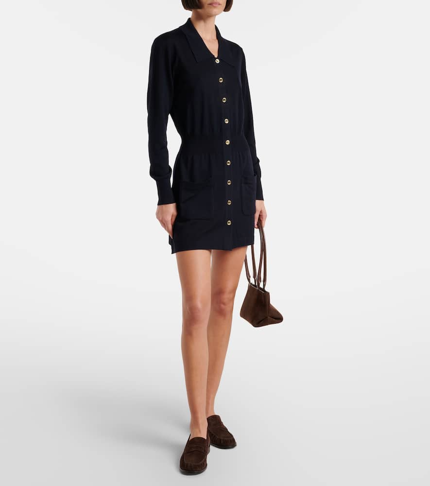 Wool polo dress