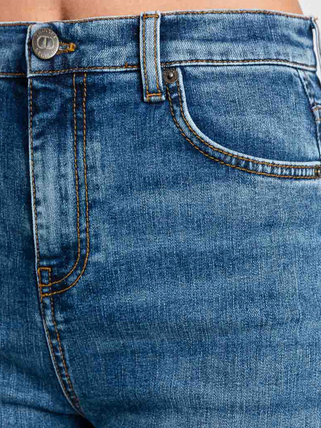 Jeans Woman color Denim