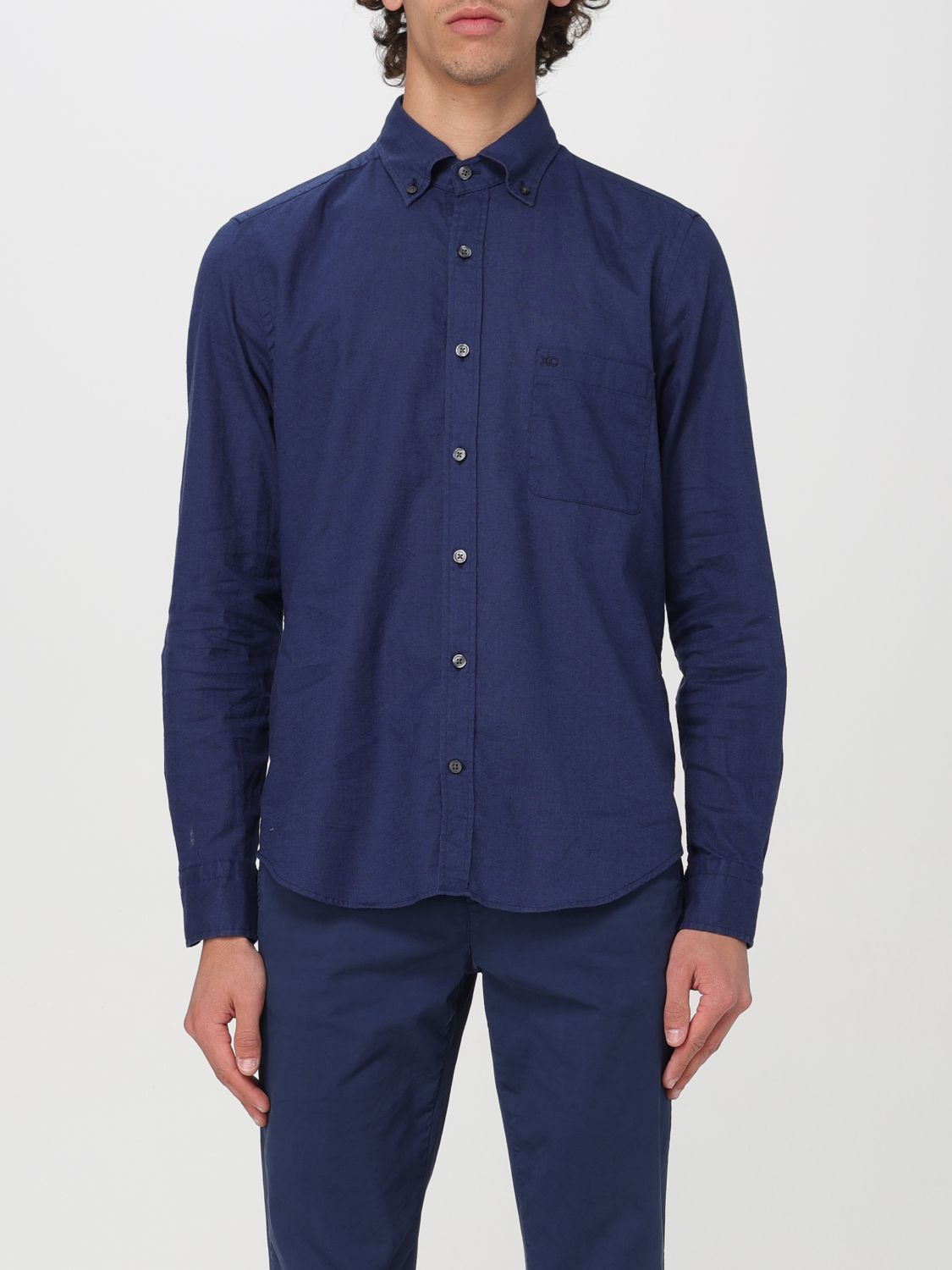 Shirt Men color Blue