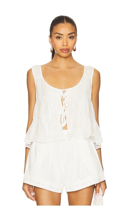 Tularosa OBERTEIL GISELLE in Ivory. Größe XS. Also in L, M, S