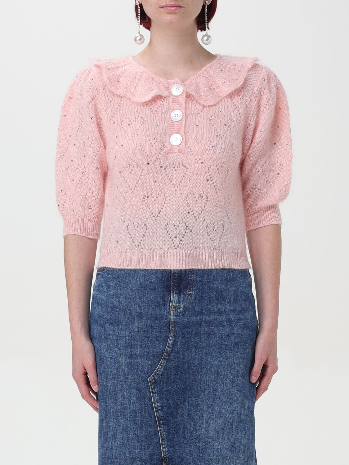 Cardigan Woman color Pink