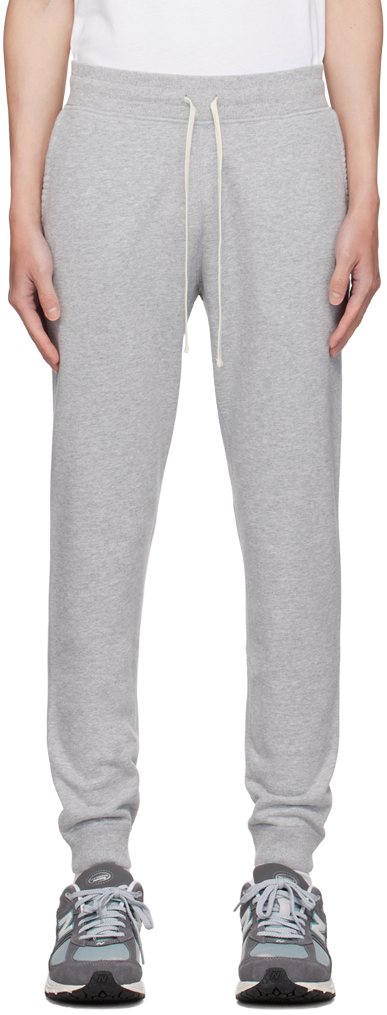 Reigning Champ Gray Midweight Slim Sweatpants