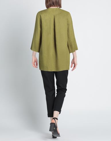 Nenè Woman Shirt Green Size 0 Linen