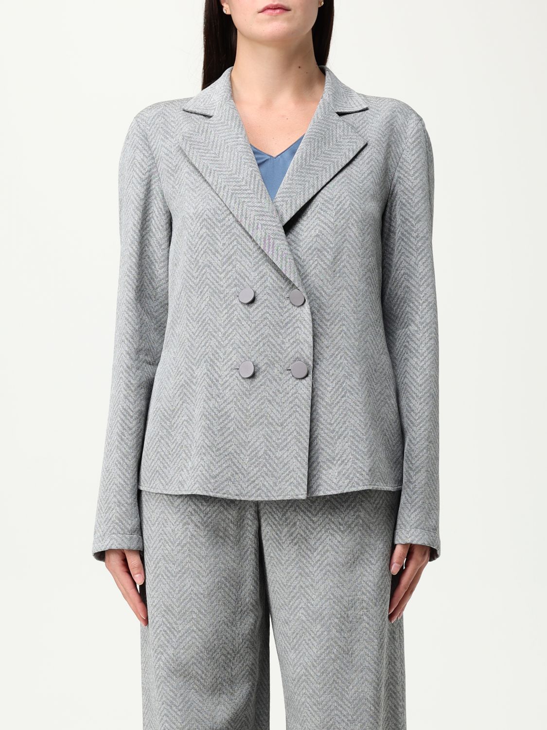 Jacket Woman color Grey