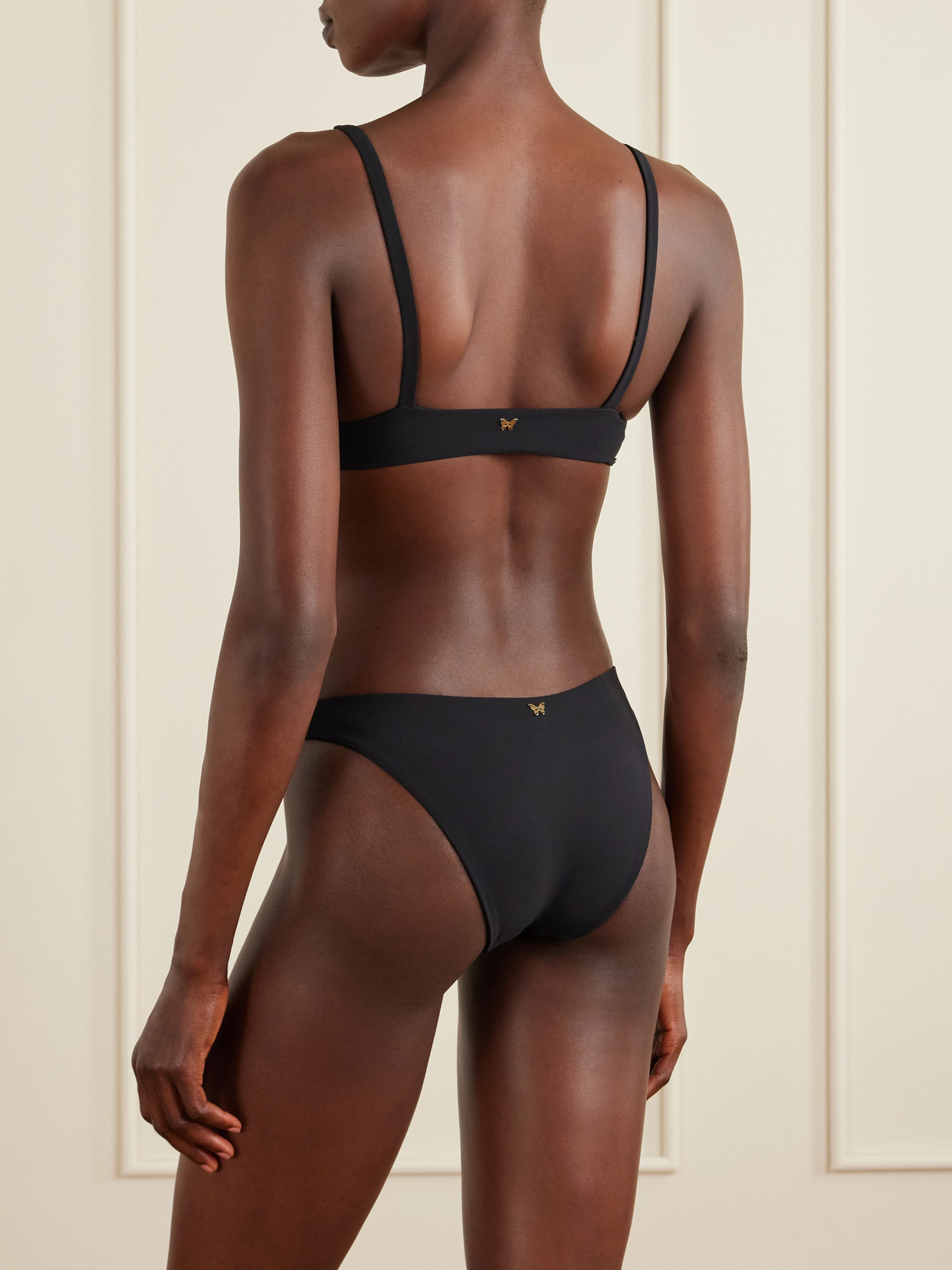 Coeur Cheeky Bikini Briefs - Black