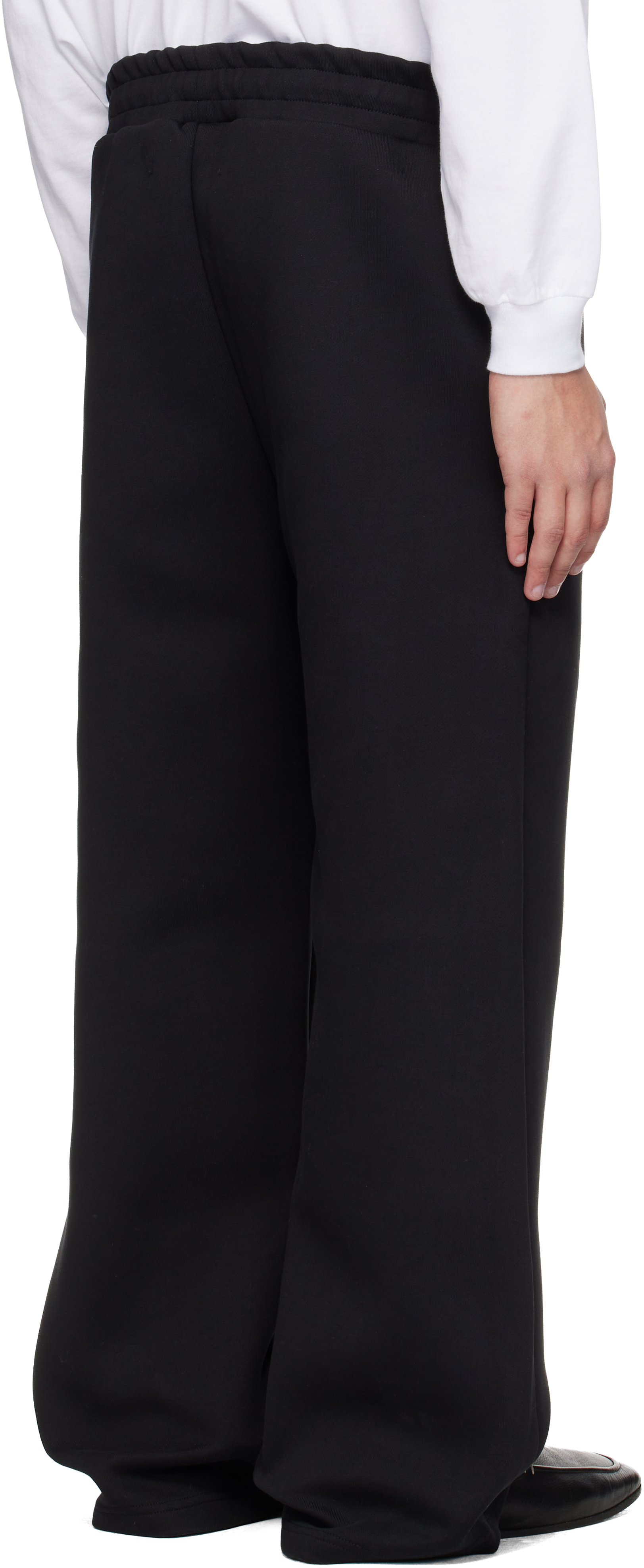 Black V2 Stacks Sweatpants