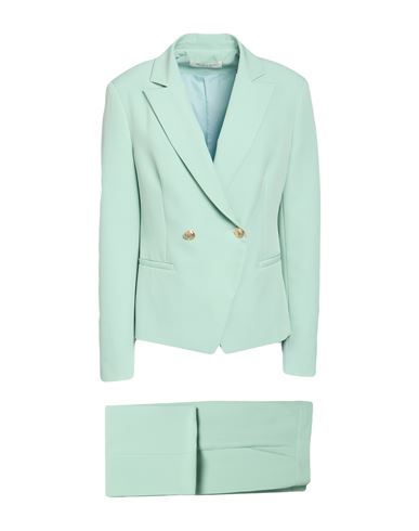 Helmur Woman Suit Sage green Size 4 Polyester, Elastane