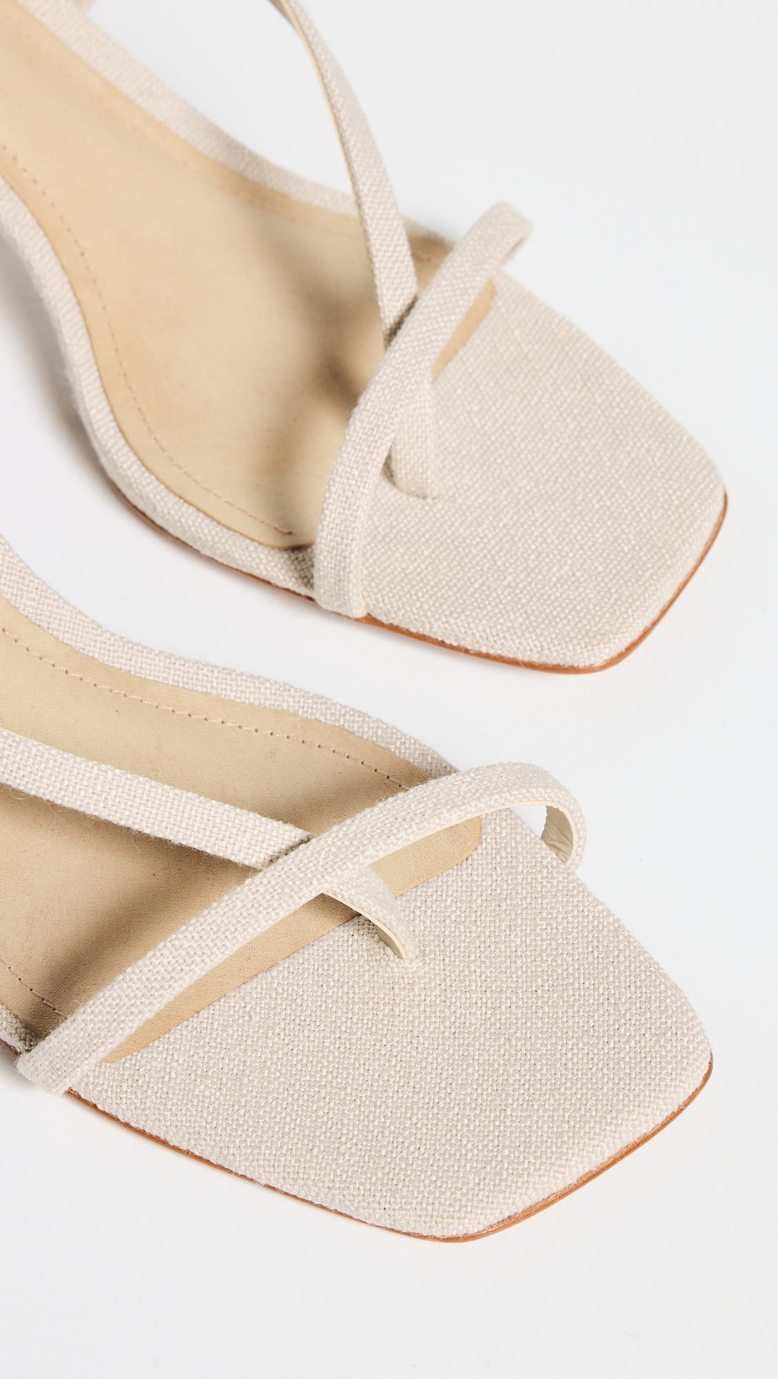 Heloise Sandal Heels Oyster
