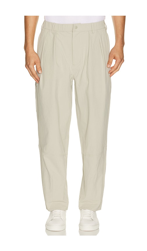 Manors Golf Recycled Greenskeeper Trousers in Tan. 30. Also
