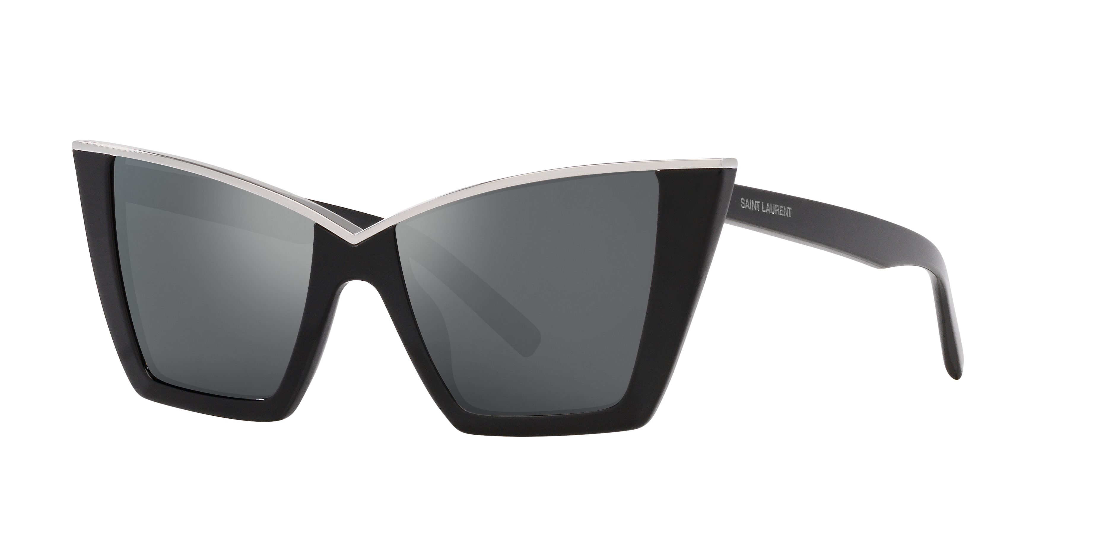 Saint Laurent Woman Sunglass SL 570 - Frame color: Black, Lens color: Black