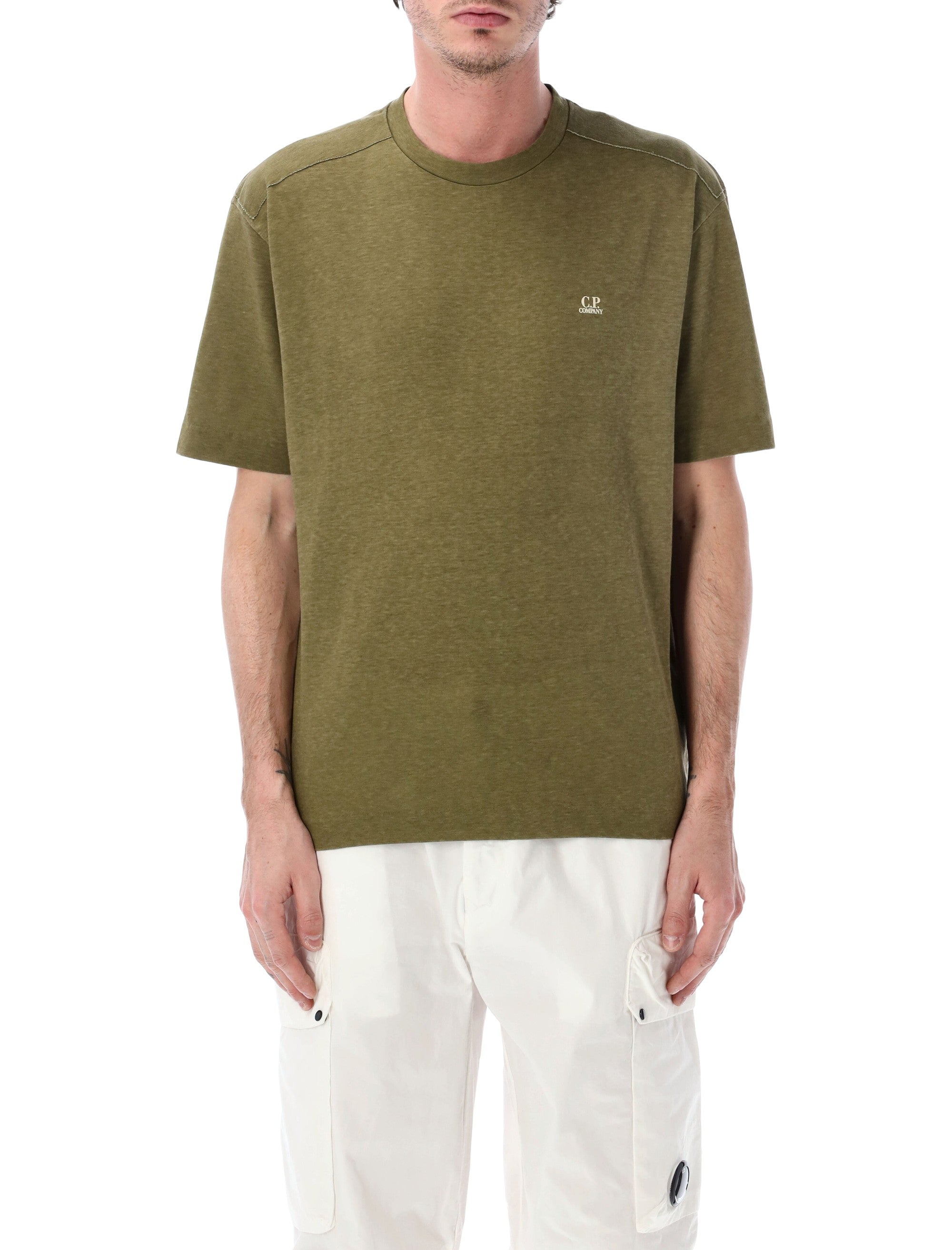 C. p. Company Refined Bi-Colour T-Shirt - Size L