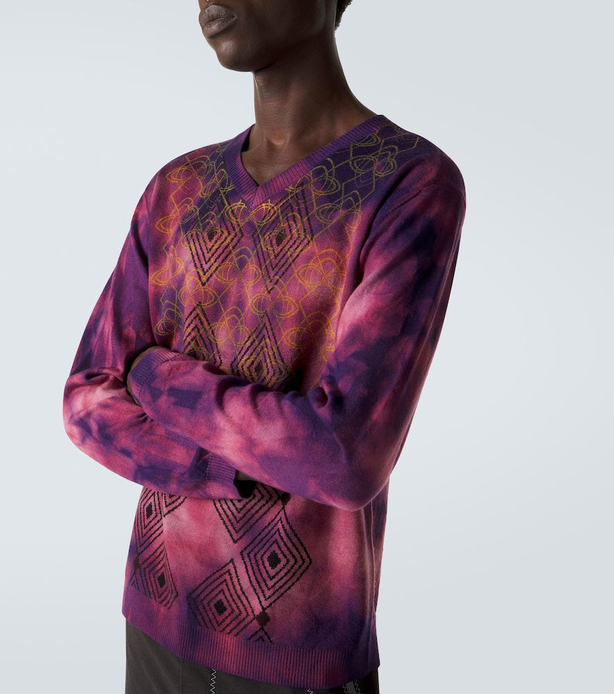 Hatha tie-dye wool sweater