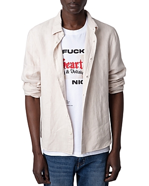 Stan linen shirt - Neutrals
