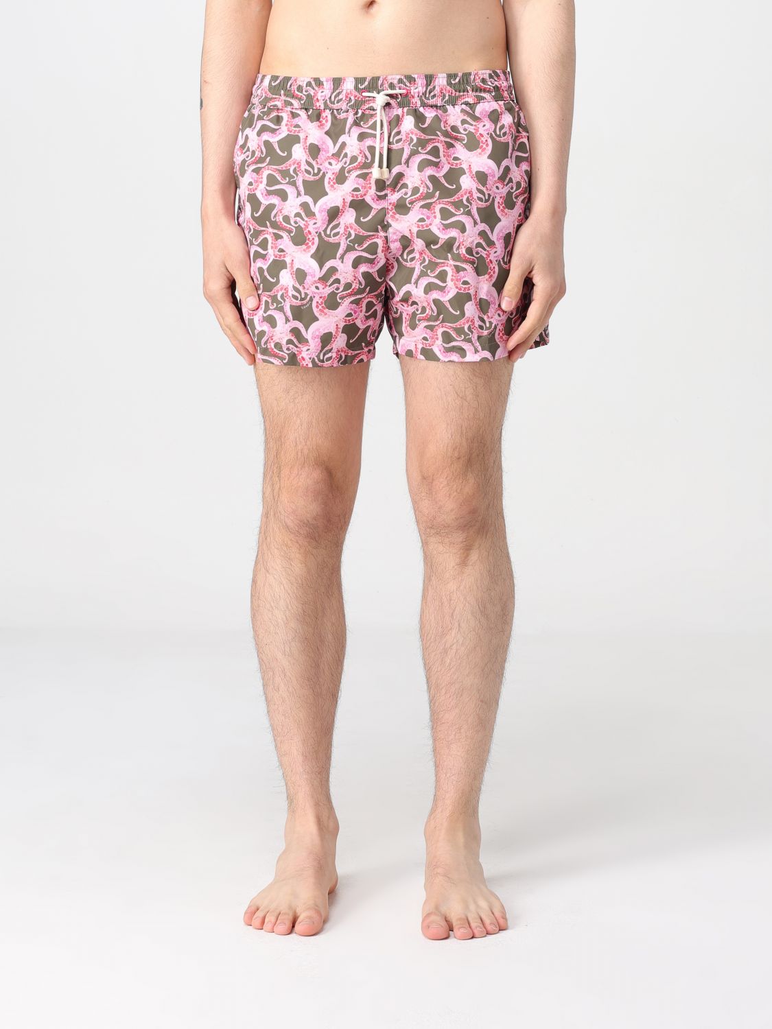 Swimsuit Men color Olive