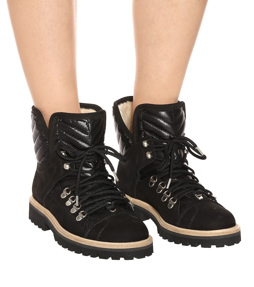 Ganni Edna suede ankle boots