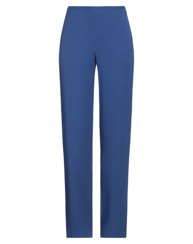 Woman Pants Blue Size 6 Acrylic, Viscose