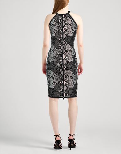 Woman Midi dress Black Size 4 Viscose, Polyamide