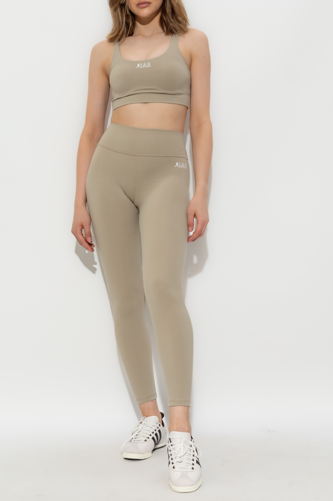 "SR Runner" Training Leggings, Women's, Beige