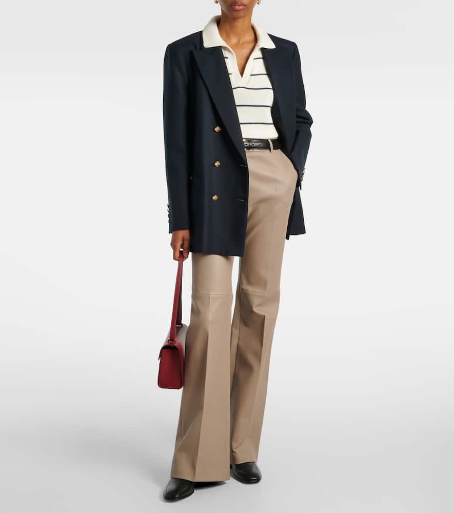 Nayla cotton and cashmere sweater vest