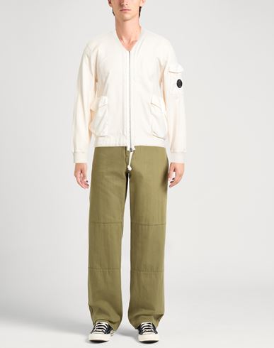 C. p. Company Man Sweatshirt Cream Size L Cotton