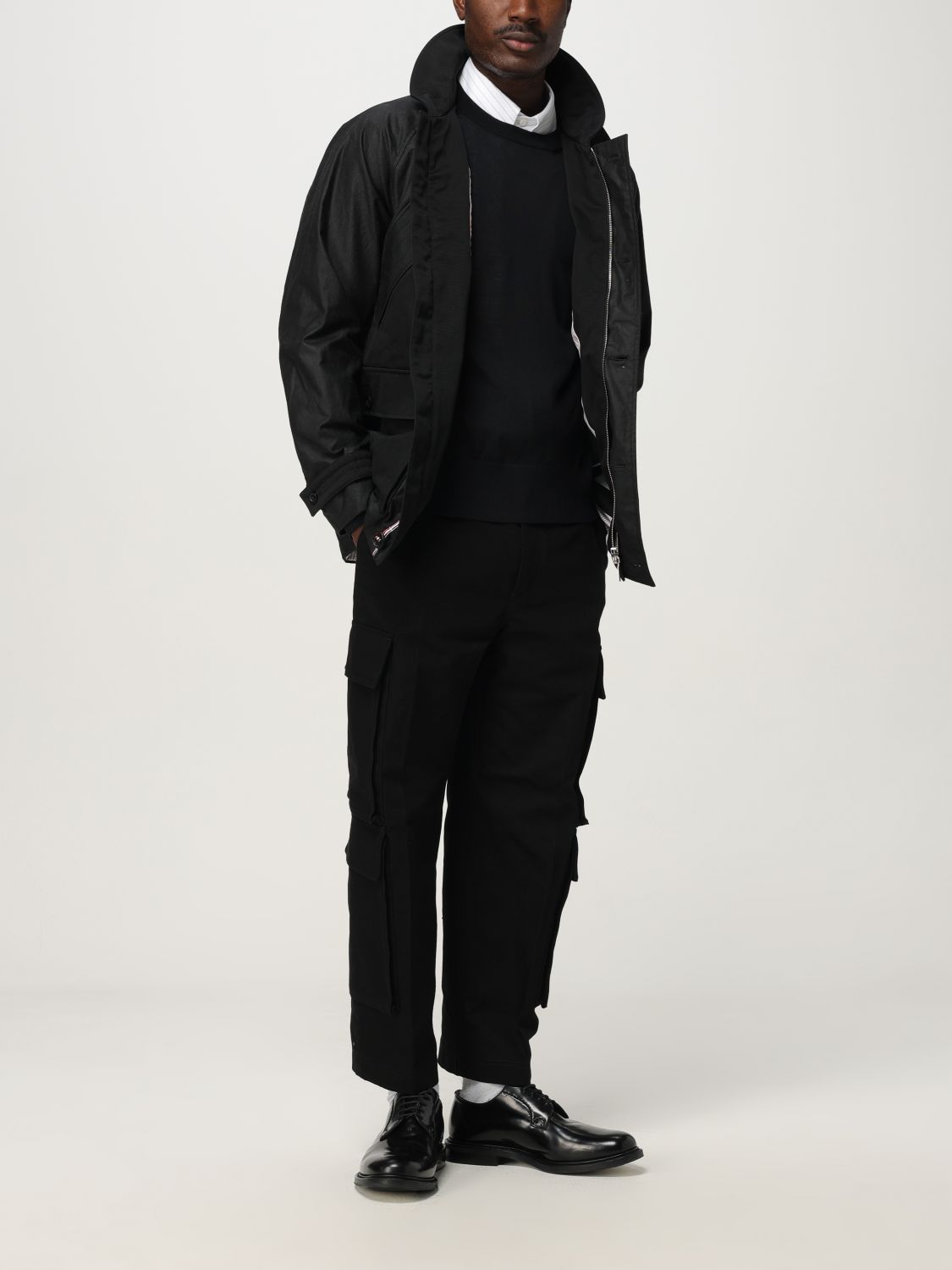 Pants Men color Black