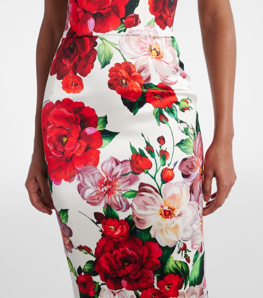 Floral midi dress