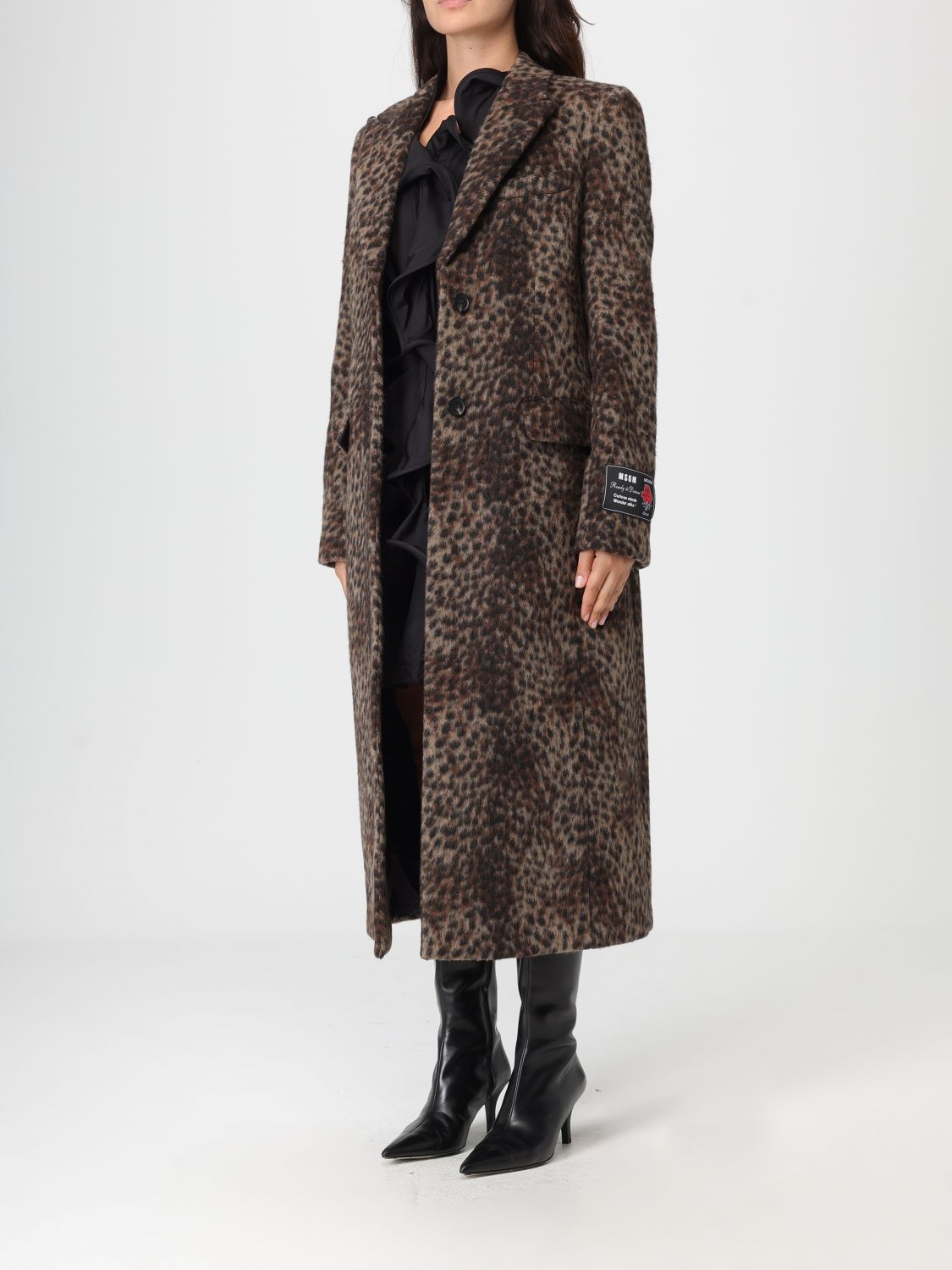 Coat Woman color Brown