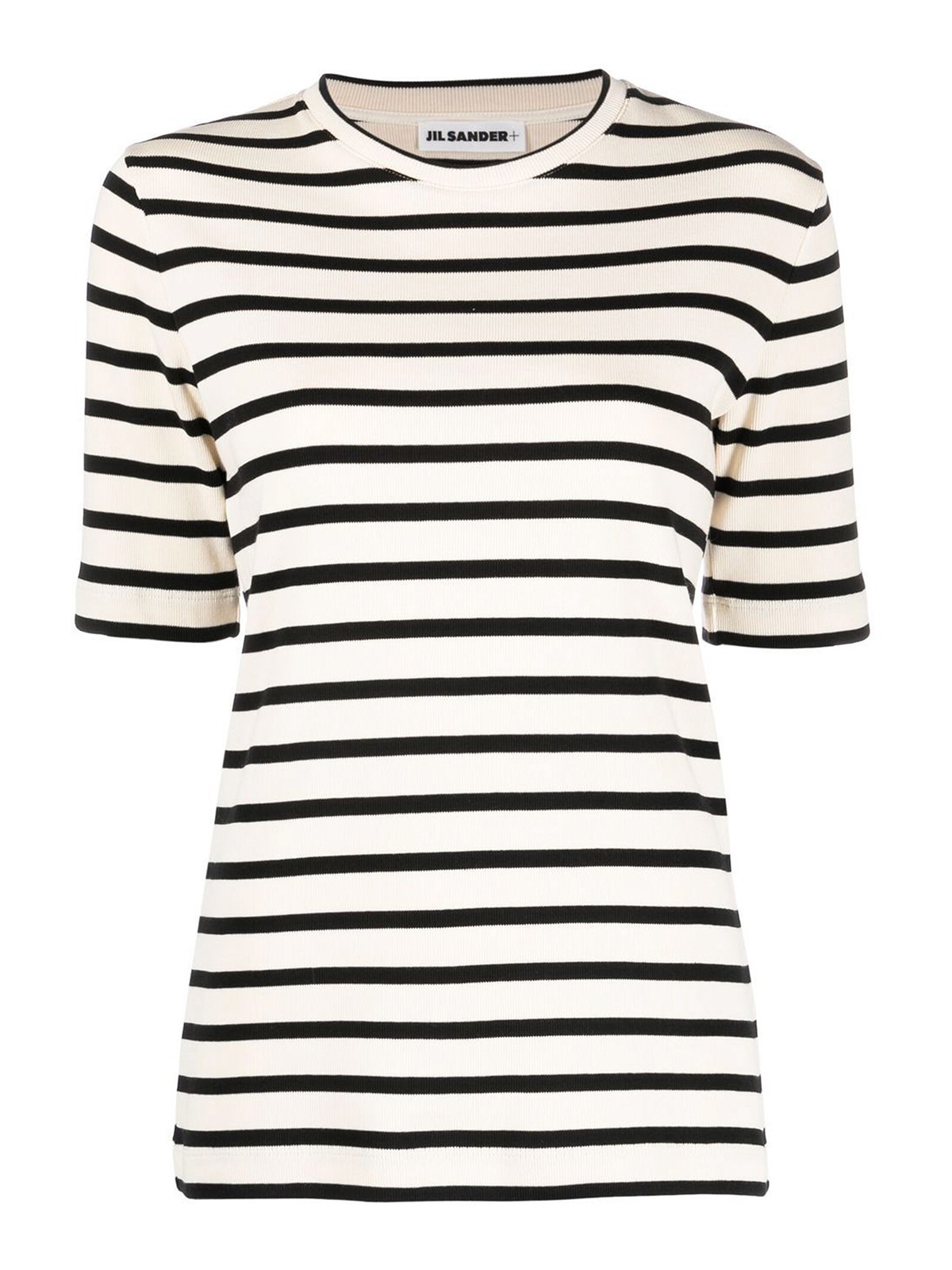 Striped T-shirt With Logo