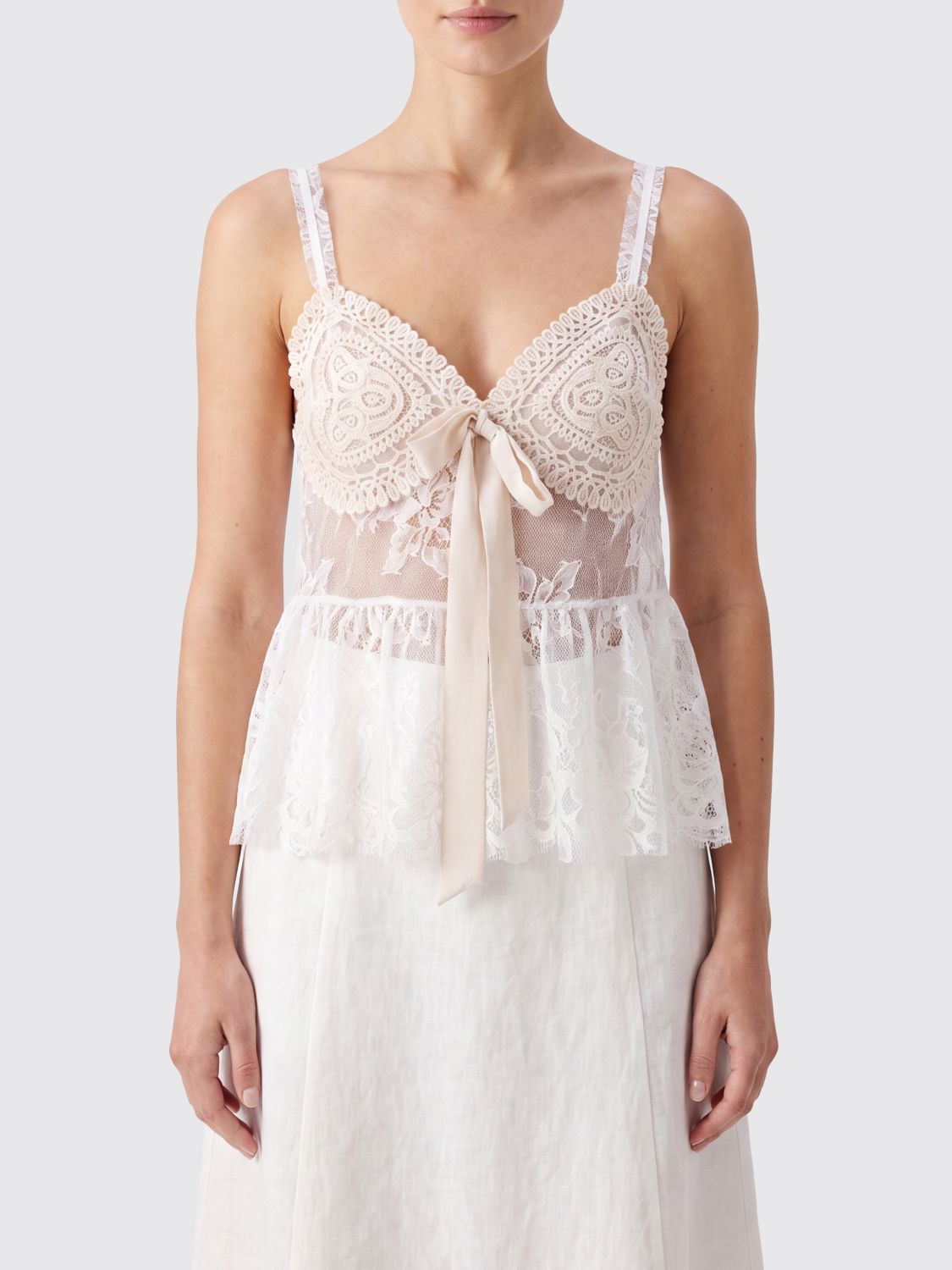 Top Woman color White