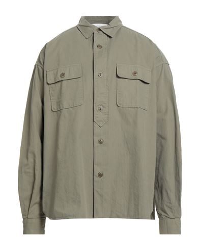 Applied Art Forms Man Shirt Military green Size M/L Cotton