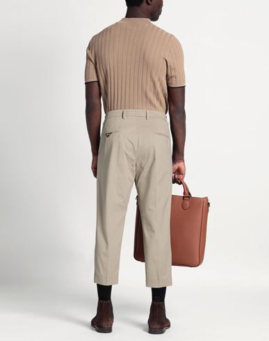 Man Pants Grey Size 32 Cotton, Elastane