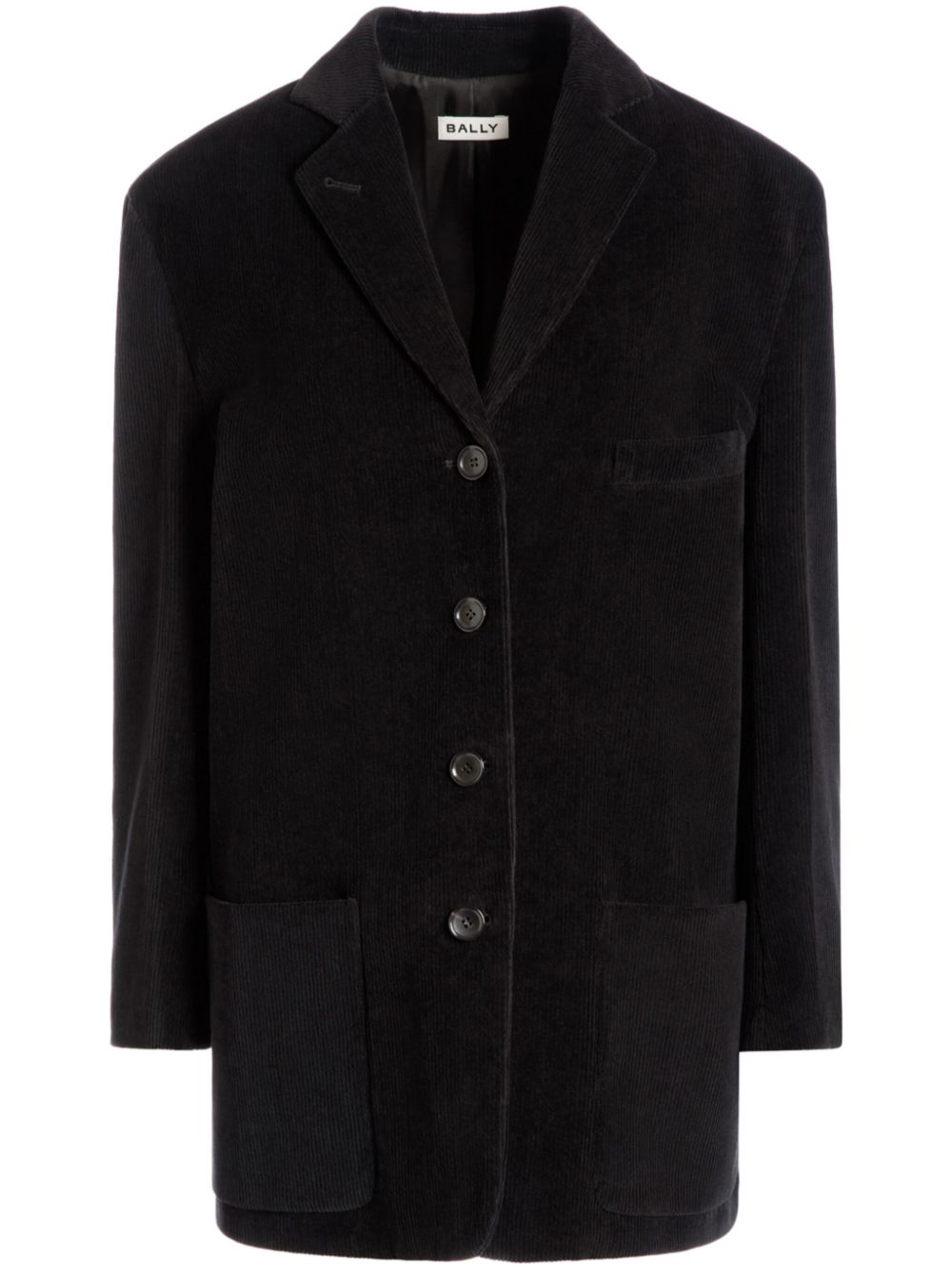 Corduroy coat - Black