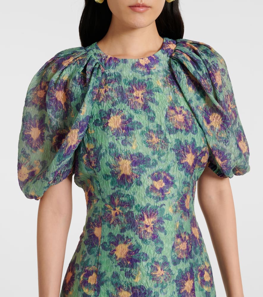 Ulla Johnson Amandine puff-sleeve midi dress