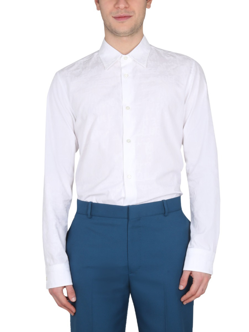 White Regular Logo Shirt