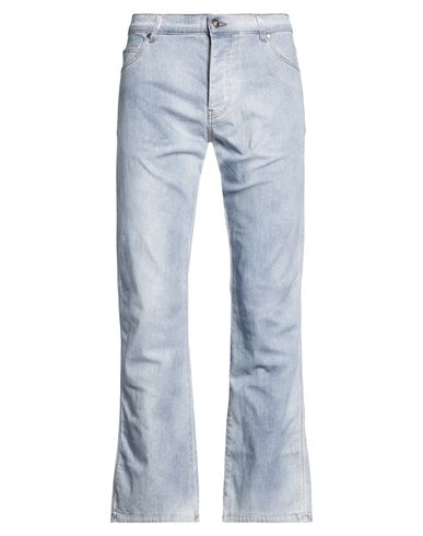 Man Jeans Blue Size S Cotton, Elastane