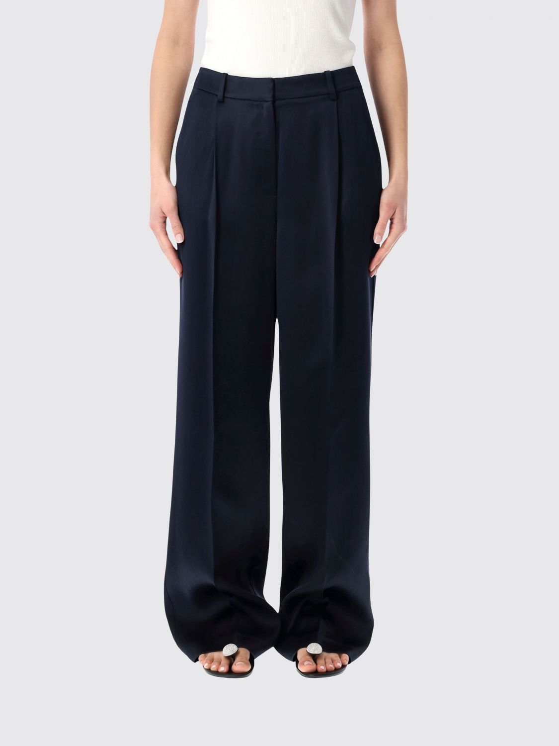 Pants Woman color Navy