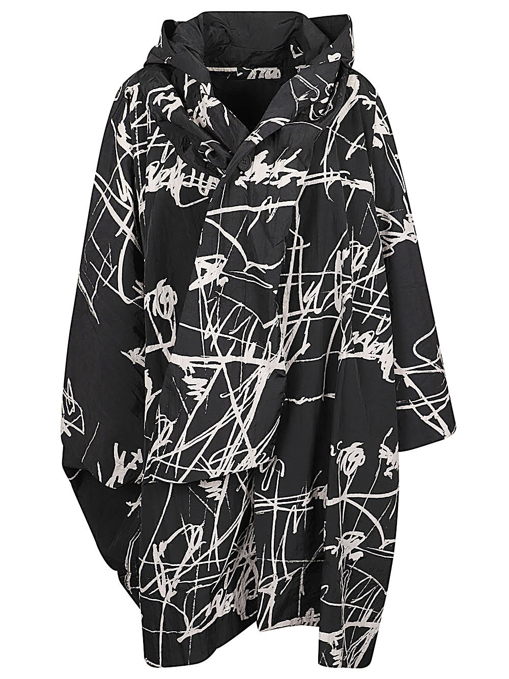 Printed Blouson Jacket