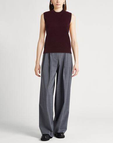 Woman Sweater Burgundy Size 8 Cashmere