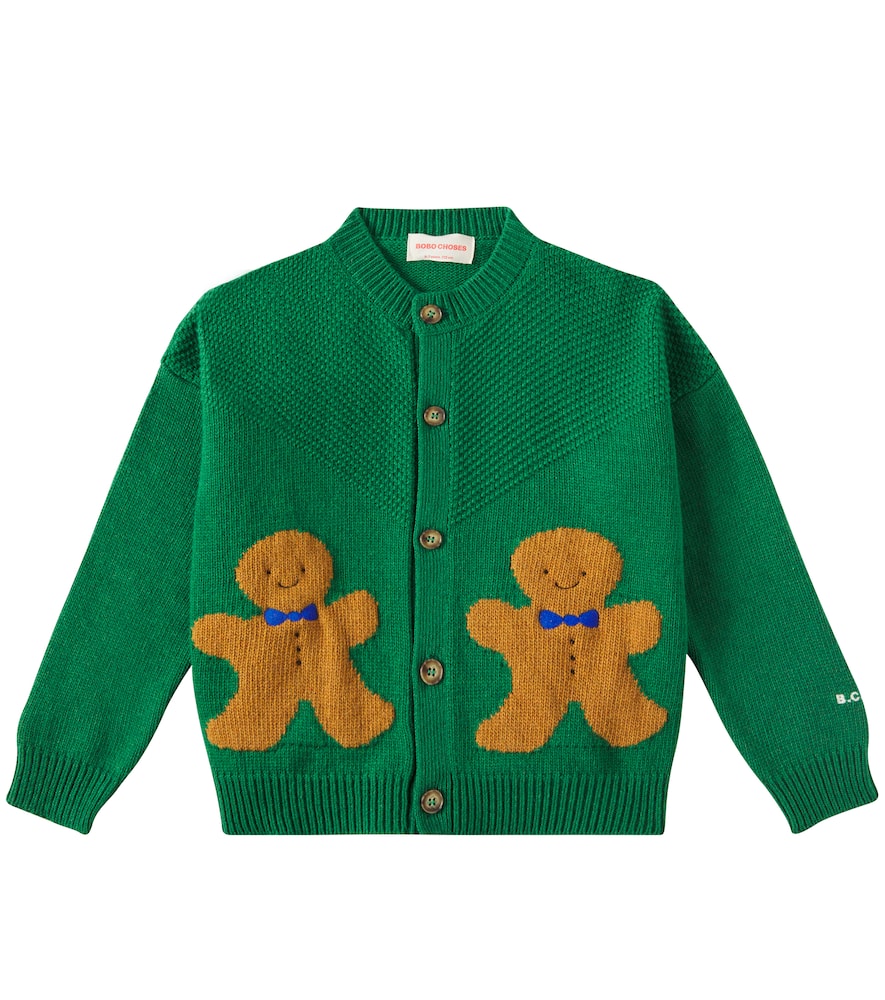 Bobo Choses Intarsia cardigan