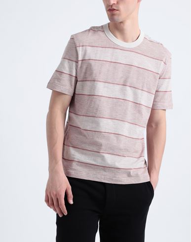 Man T-shirt Brick red
